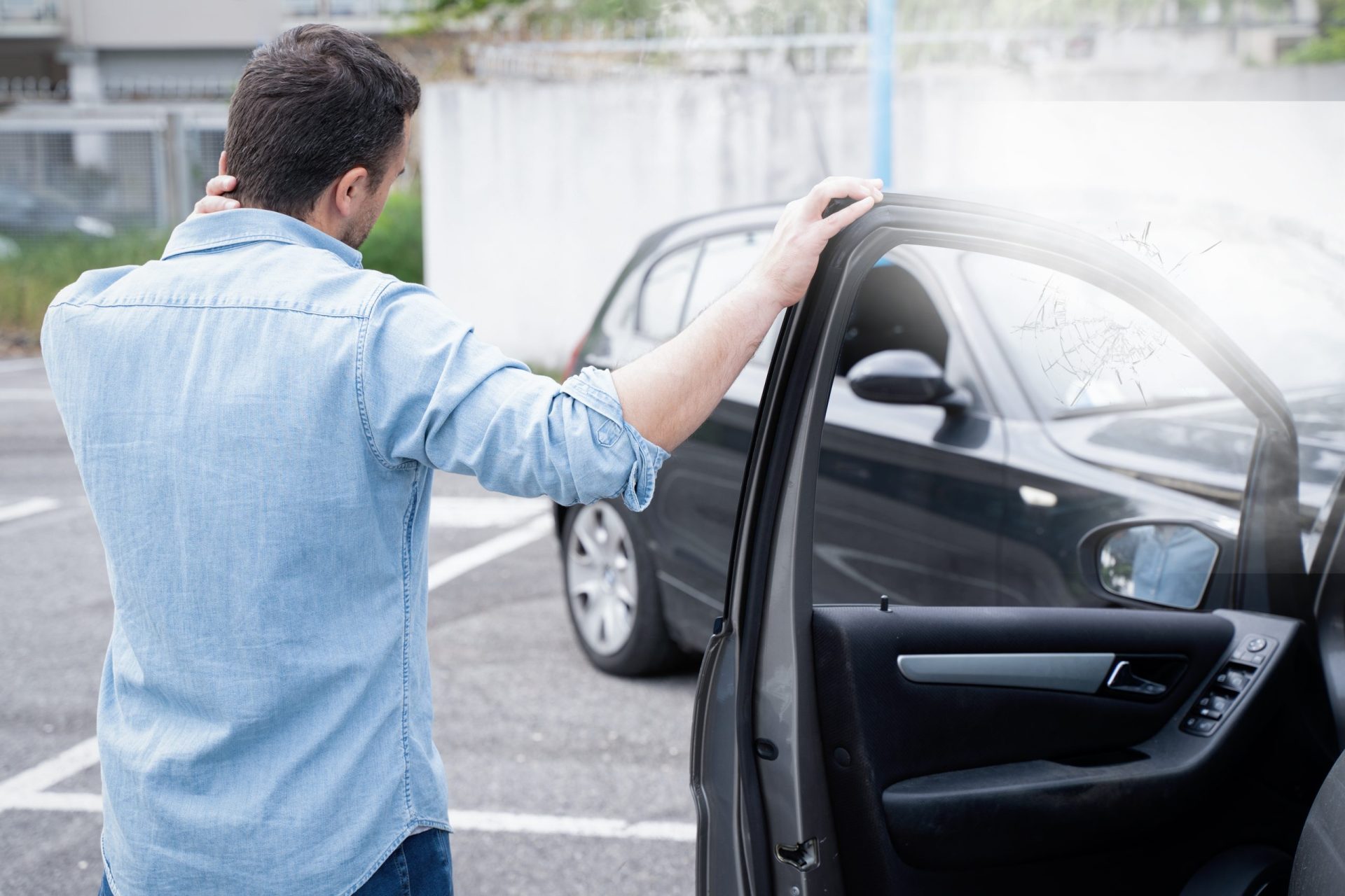 Car accident, symbolizing Phoenix personal injury law.